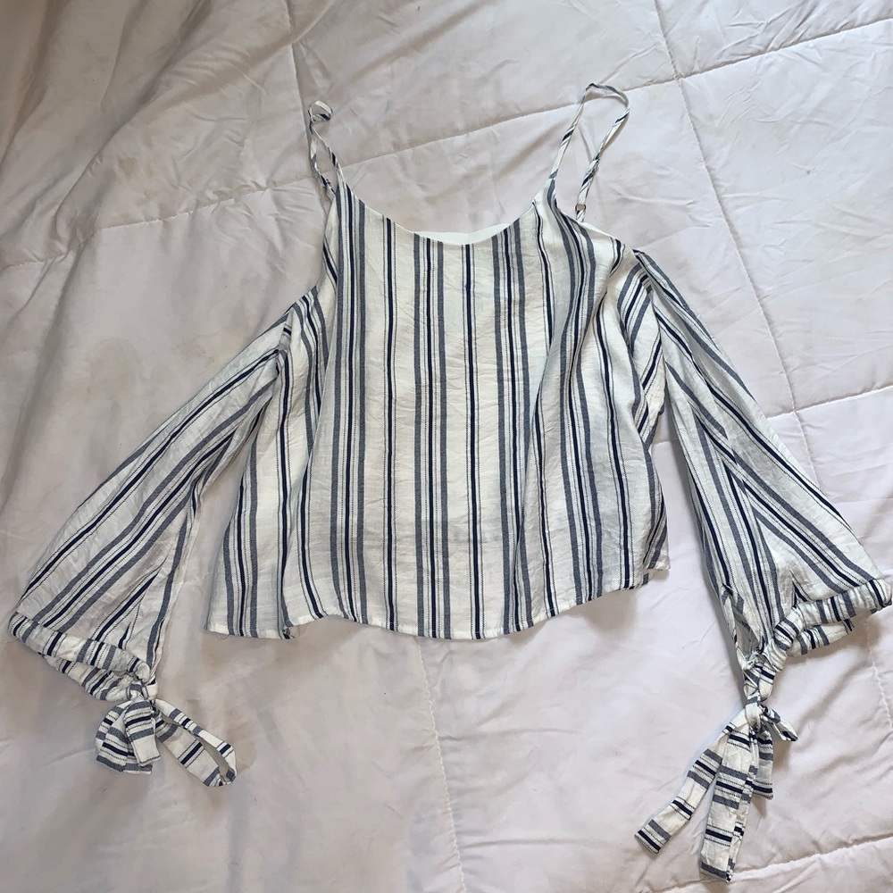 Open Shoulder Blouse